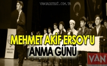 Mehmet Akif Ersoy'u Anma Günü