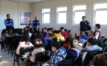 Minikler hem eğlendi hem trafik kurallarını öğrendi