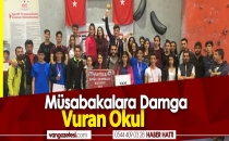 MÜSABAKALARA DAMGA VURAN OKUL