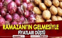 RAMAZAN'IN GELMESİYLE FİYATLARI DÜŞTÜ