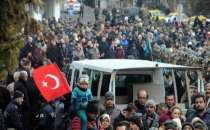 Şehit Astsubay Özüpek'i, Kırklareli'de 20 Bin Kişi Uğurladı