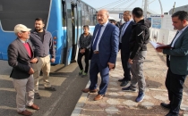 Toplu taşıma araçlarına denetimler sıklaştırıldı