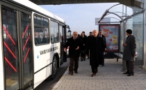 Van Bölge Hastanesine Yapılan Yeni Duraklar İncelendi
