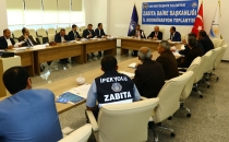 Van zabıtası istişare için toplandı