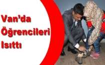 Van’da Öğrencileri Isıttı