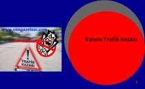 Van'da Trafik kazası