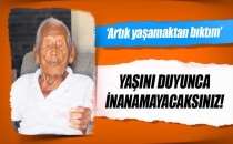 Yaşamaktan bıkan ADAM!