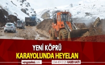 YENİ KÖPRÜ KARAYOLUNDA HEYELAN
