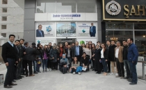 YYÜ Öğrencilerinde VATSO adayı Kandaşoğlu’na destek ziyaret