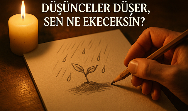 DÜŞÜNCELER DÜŞER SEN NE EKECEKSİN?