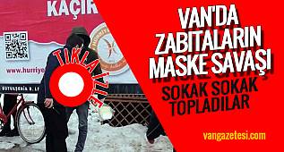 SON DAKİKA! VAN HABER - VAN'DA ZABITALAR MASKE SATANLARI KOVALADI