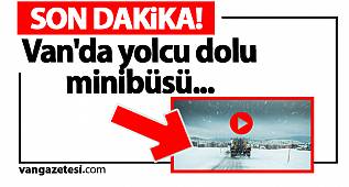 van haber - Son Dakika Van! Van'da yolcu dolu minibüs... İşte O video...
