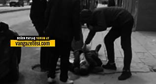 Van'da bir kişi yere yığıldı