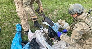 Van'da operasyon! Zagros Keskin Nişancı Tüfeği, PKM Makinalı Tüfek, Dragunov Keskin Nişancı Tüfeği